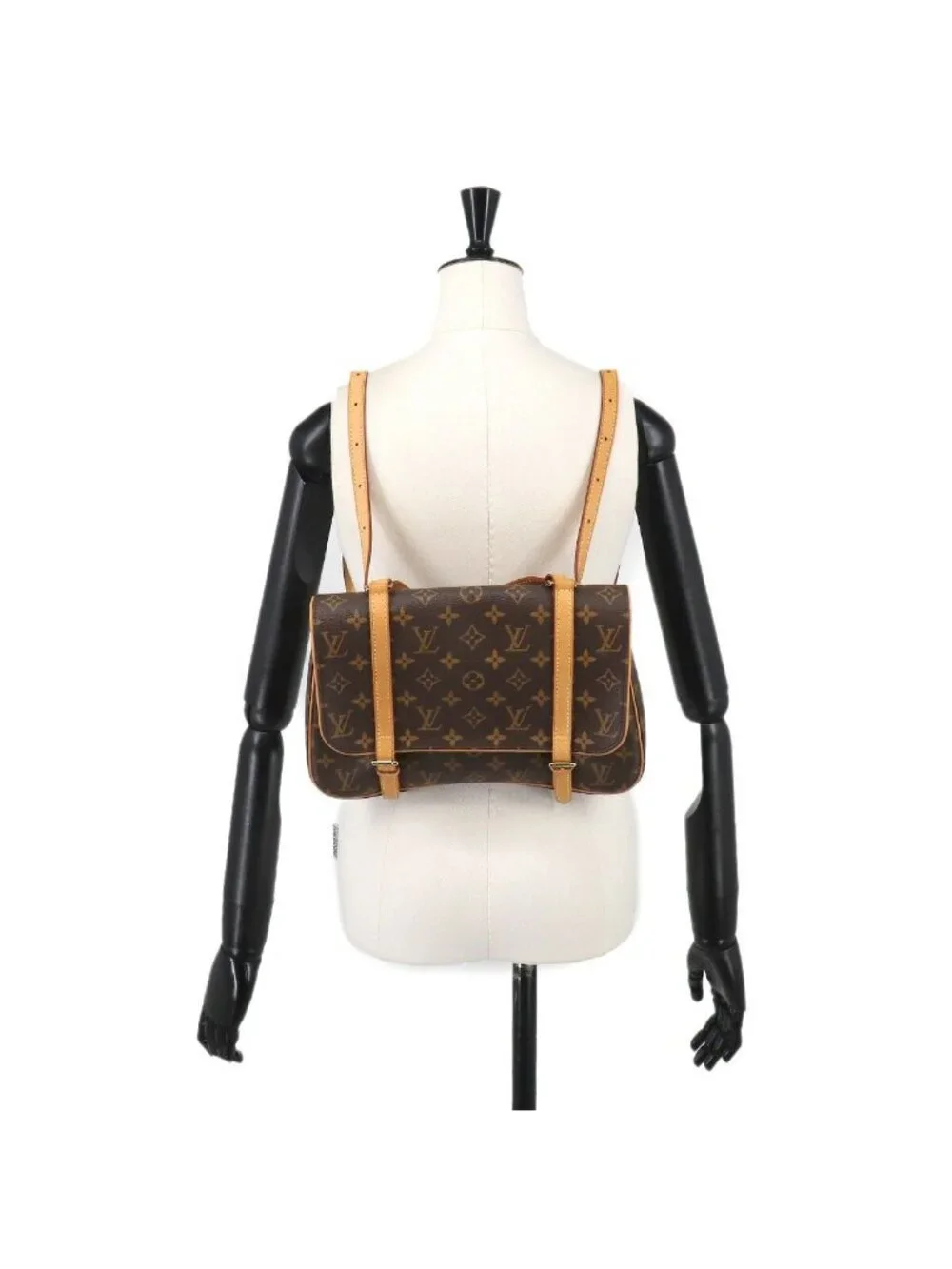 Louis Vuitton Monogram Marelle Sac a Dos Backpack Shoulder Bag Brown
